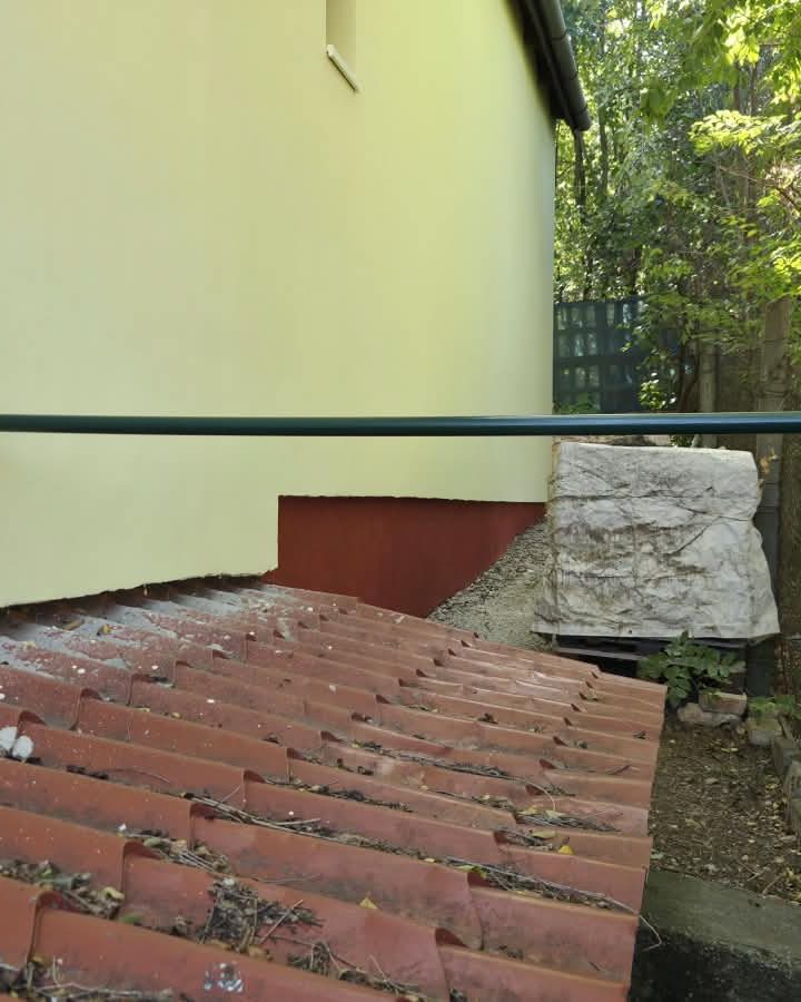 Gázvezeték a homlokzaton