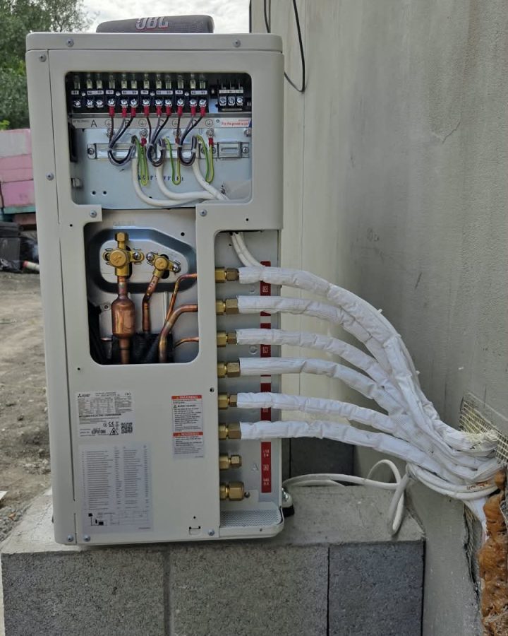 Multi kültéri egység öt beltéri egységhez